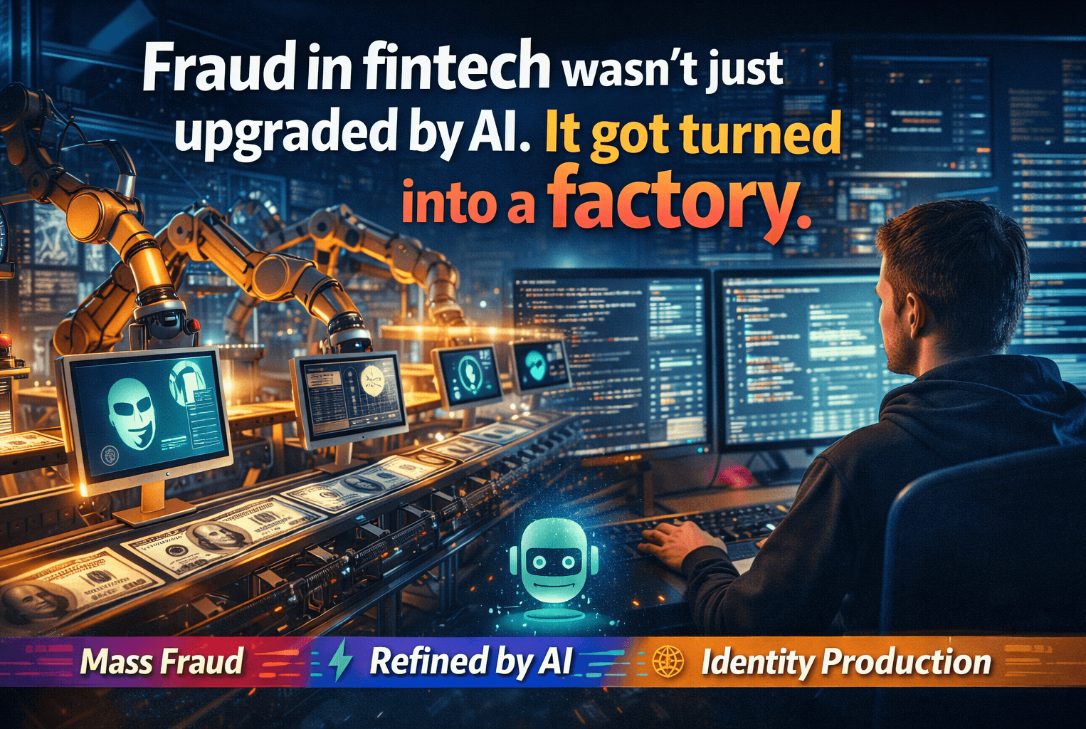 Fraud in fintech wasn’t just upgraded by AI. It got turned into a factory.