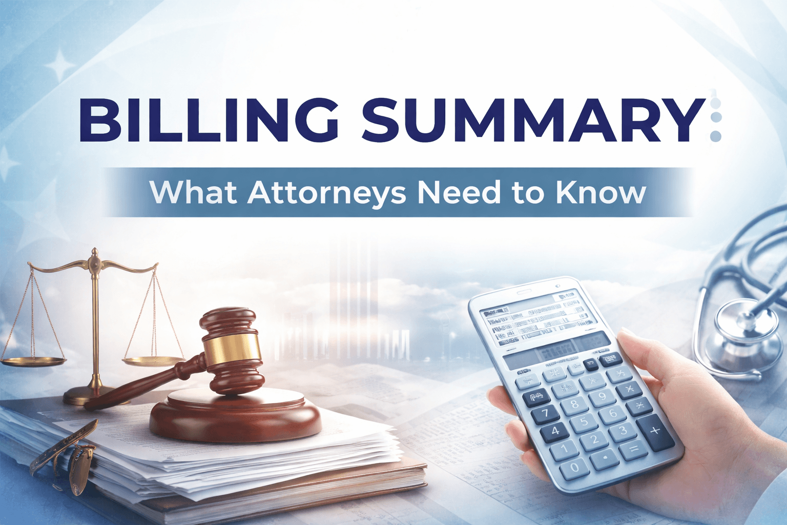 Billing Summary for Medical Legal Firms: A Comprehensive Guide for Attorneys