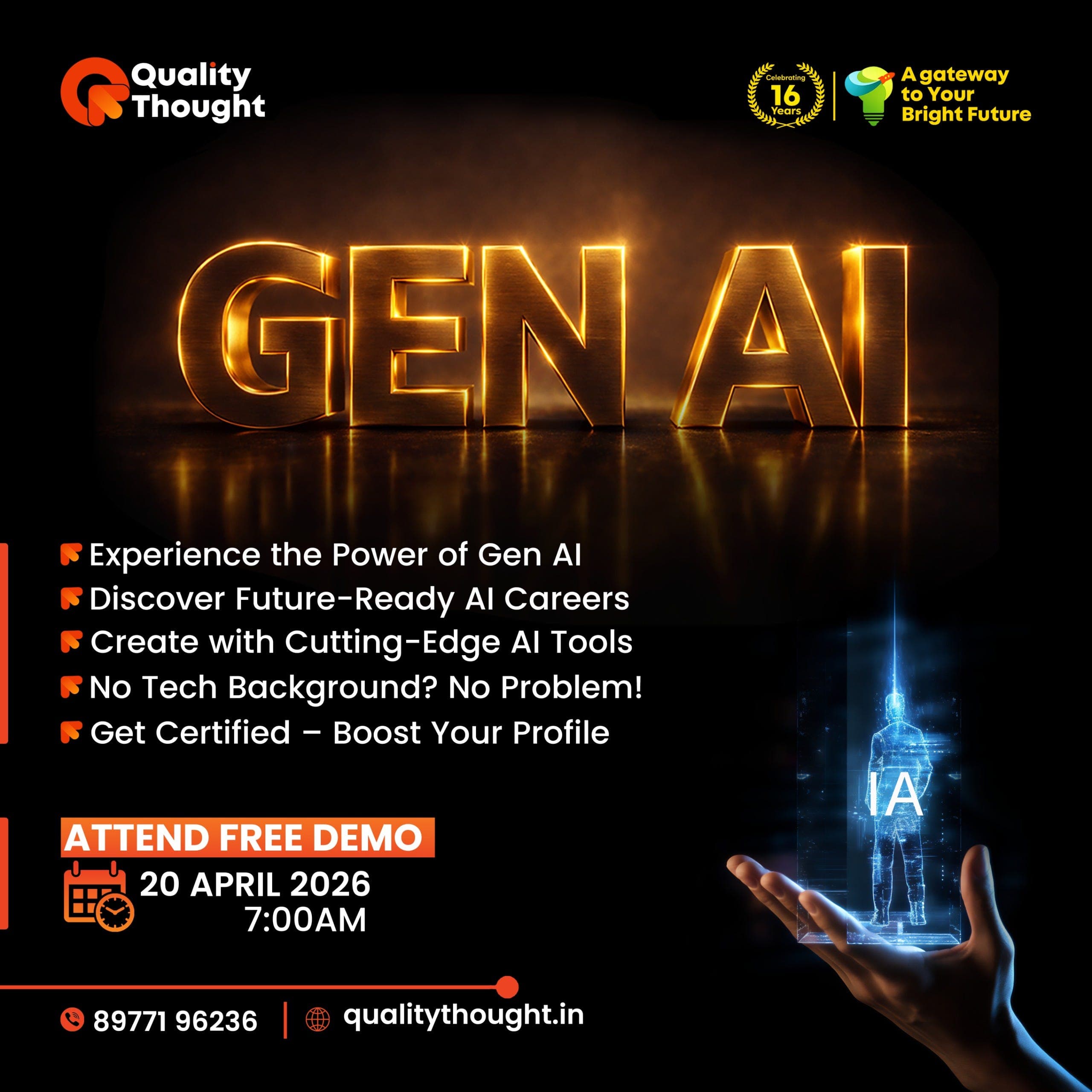 Generative AI Course in Hyderabad