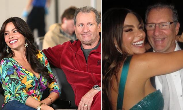 Sofia Vergara celebrates Modern Family husband Ed O'Neill's 80th birthday