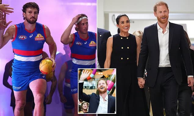 Why Prince Harry left one of the AFL's most unglamorous clubs in a state of shock by choosing them for a royal visit
