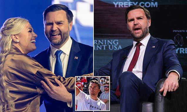 Erika Kirk backs out of TPUSA event with JD Vance at last minute due to unknown 'threats', vice president says