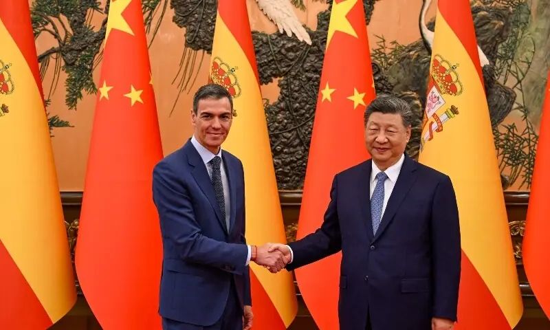 China, Spain call for closer ties amid ‘crumbling’ world order