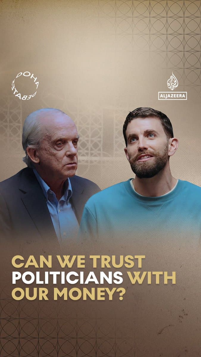 If politicians don’t experience public services, how can they fix them? #DohaDebates pic.