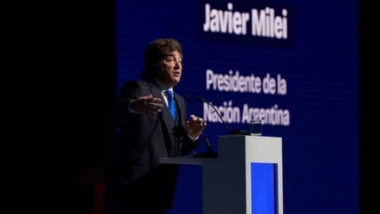 Milei vows to stay course, tackles ‘bad’ inflation data head-on in AmCham Summit speech