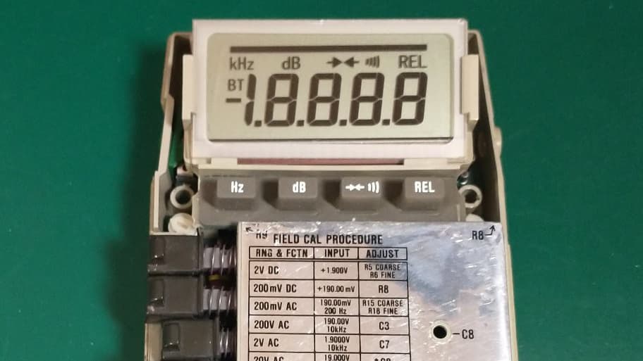 New Display for Old Multimeter