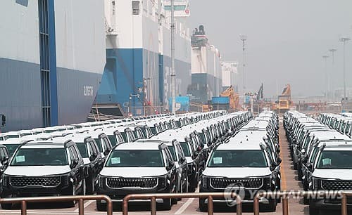 Auto exports up in March on strong demand for hybrid cars: data