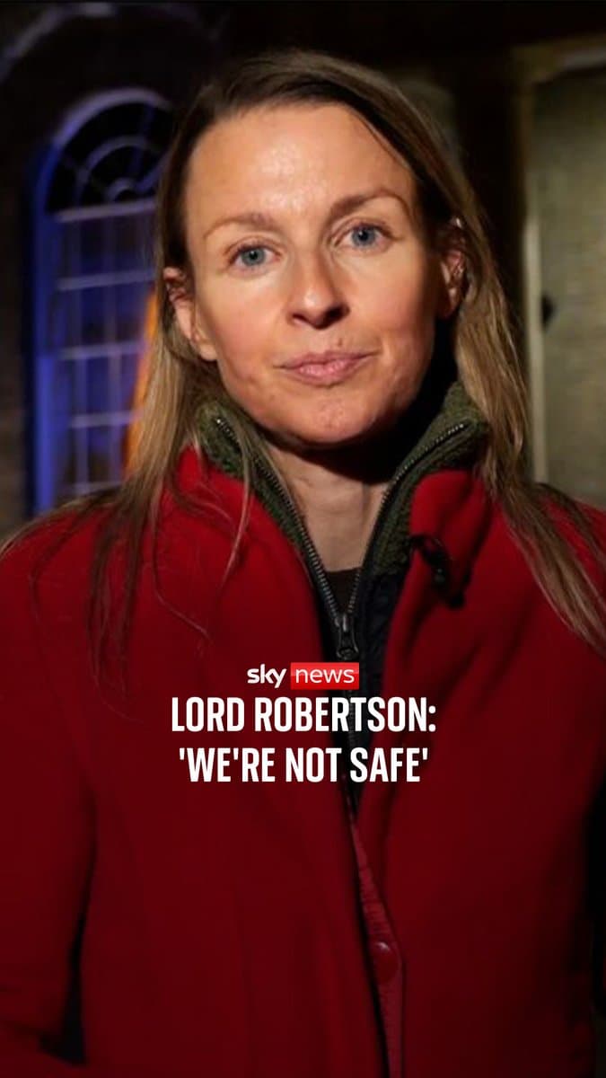 Author of the Strategic Defence Review, Lord George Robertson, spoke scathingly about the government's defence strategy. Sky's Deborah Haynes explores the main moments from Lord Robertson's speech.